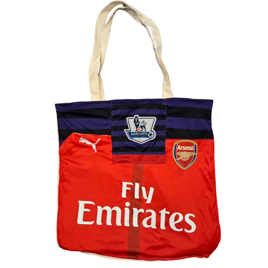 Upcycled Tote: Arsenal