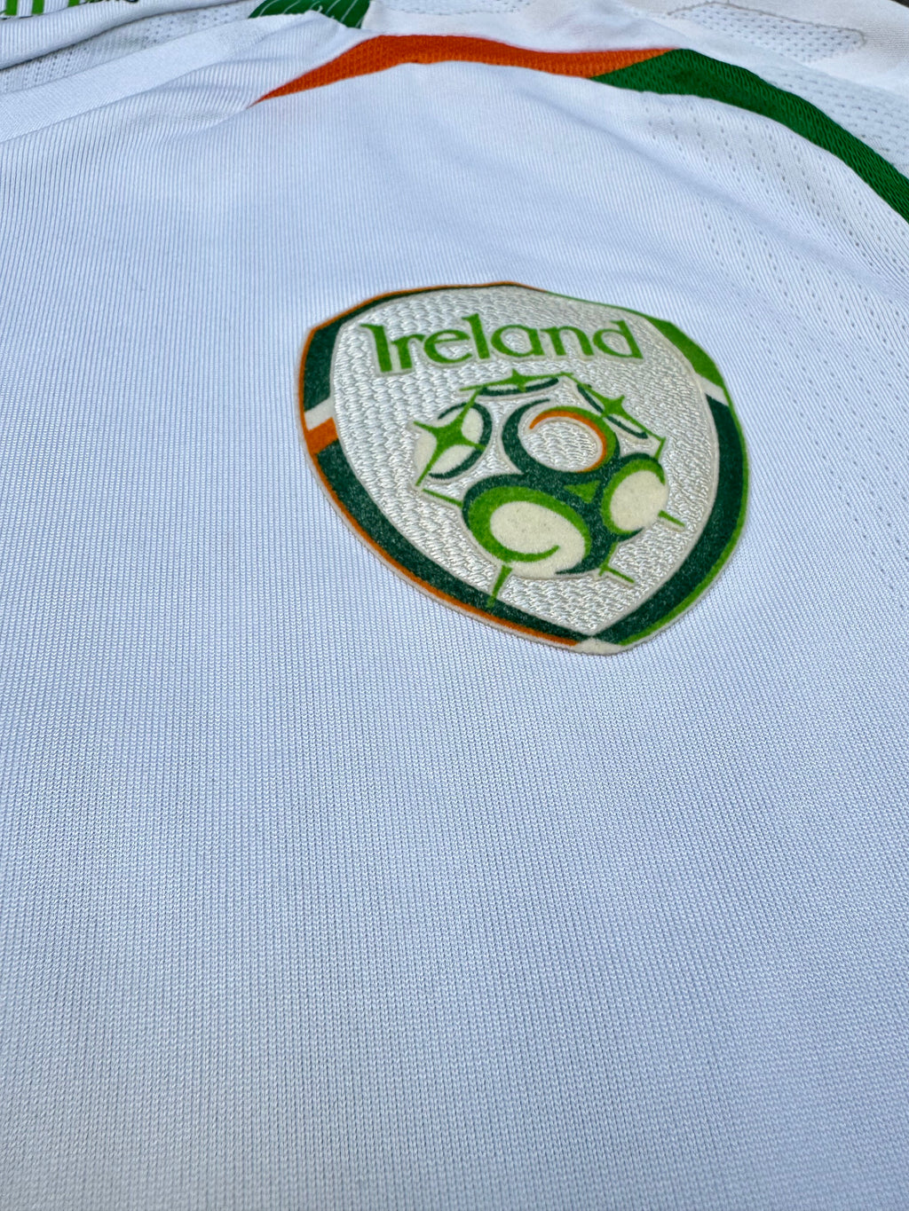 2008/10 Ireland Away Size L Duff - label detail