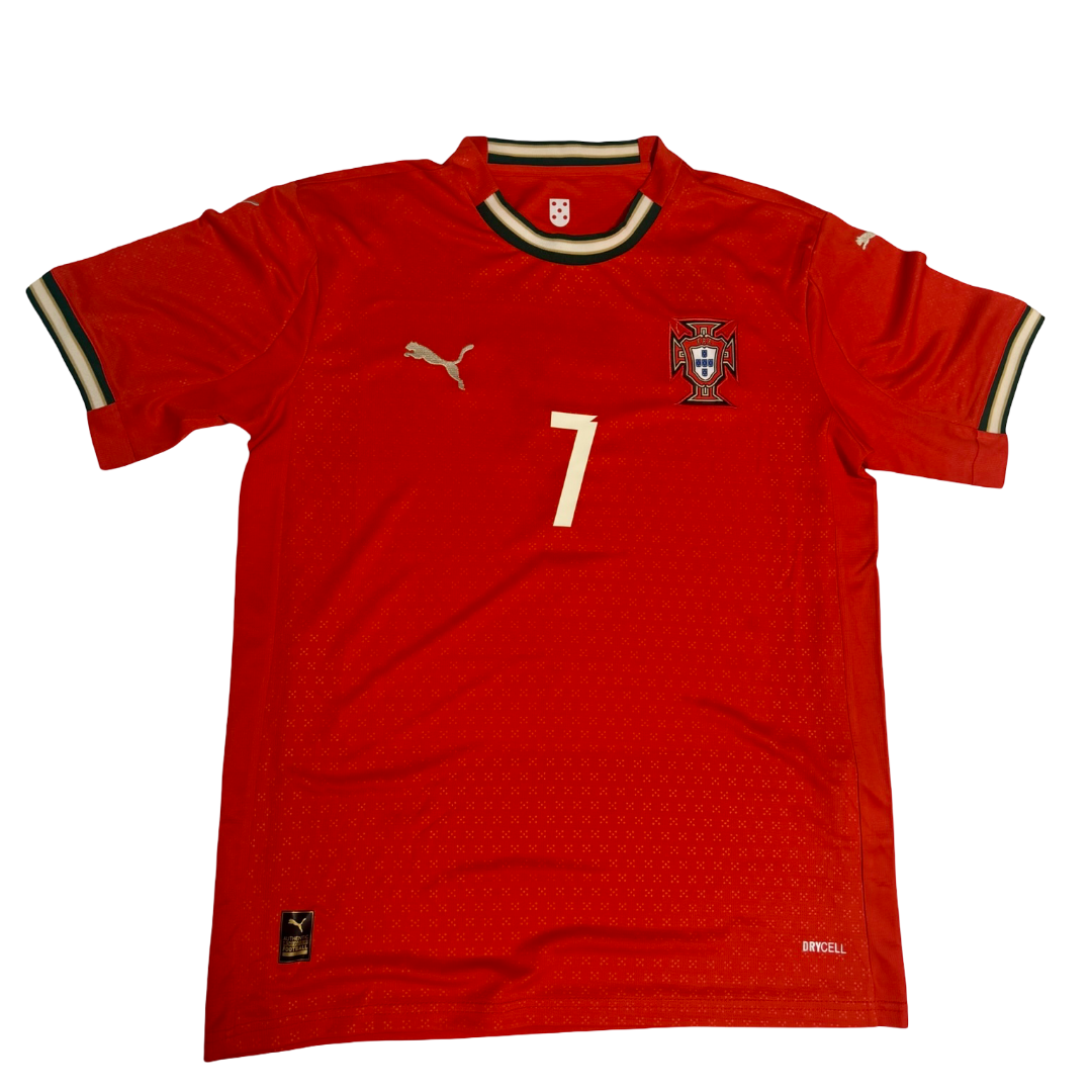 2025/26 Portugal Home Size XL Ronaldo BNWT - back view
