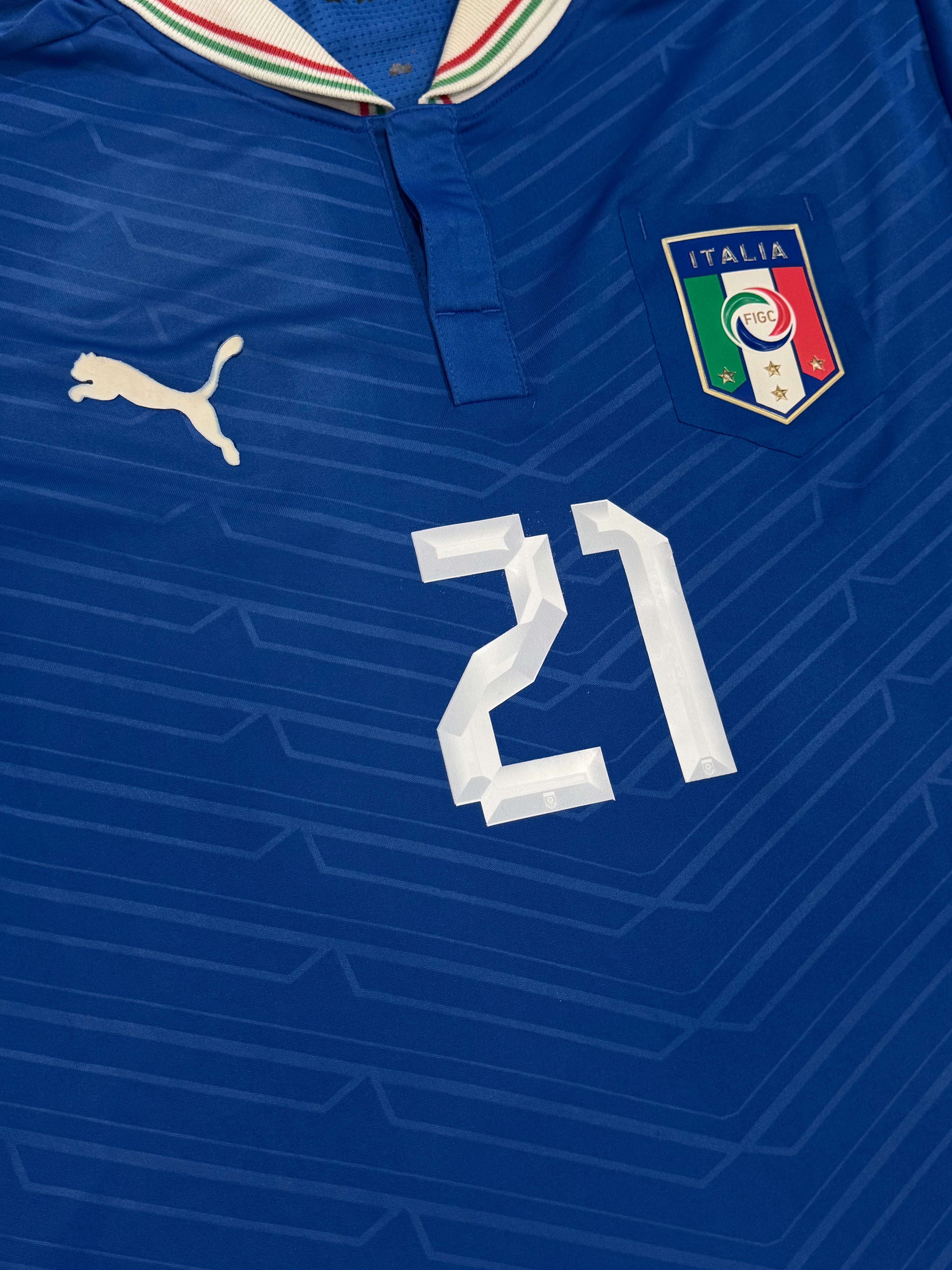 2012/13 Italy Home Size M Pirlo