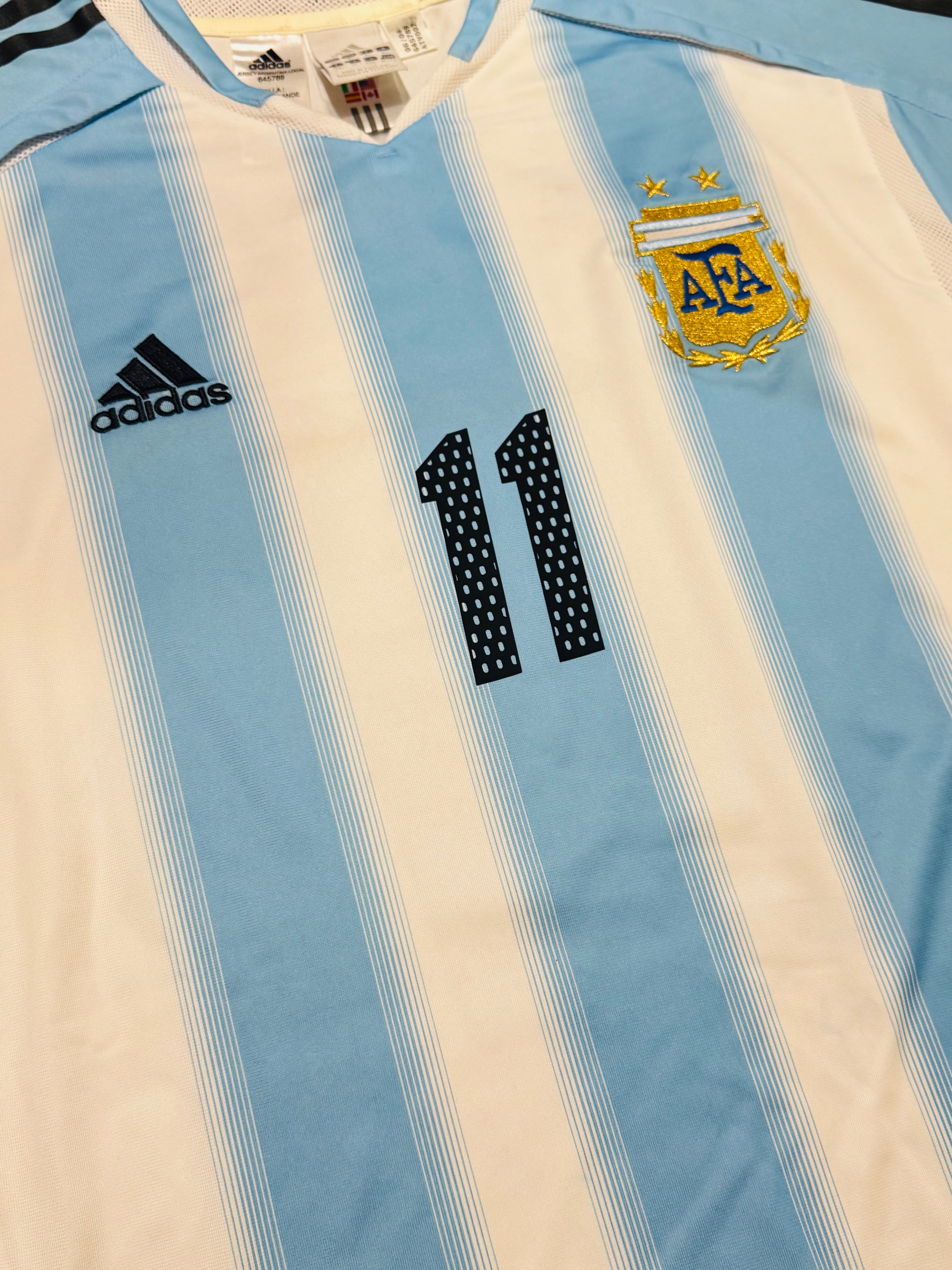 2004/05 Argentina Home Size XL Tevez
