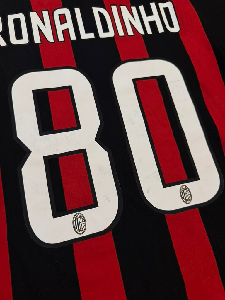 2008/09 AC Milan Home Size M Ronaldinho
