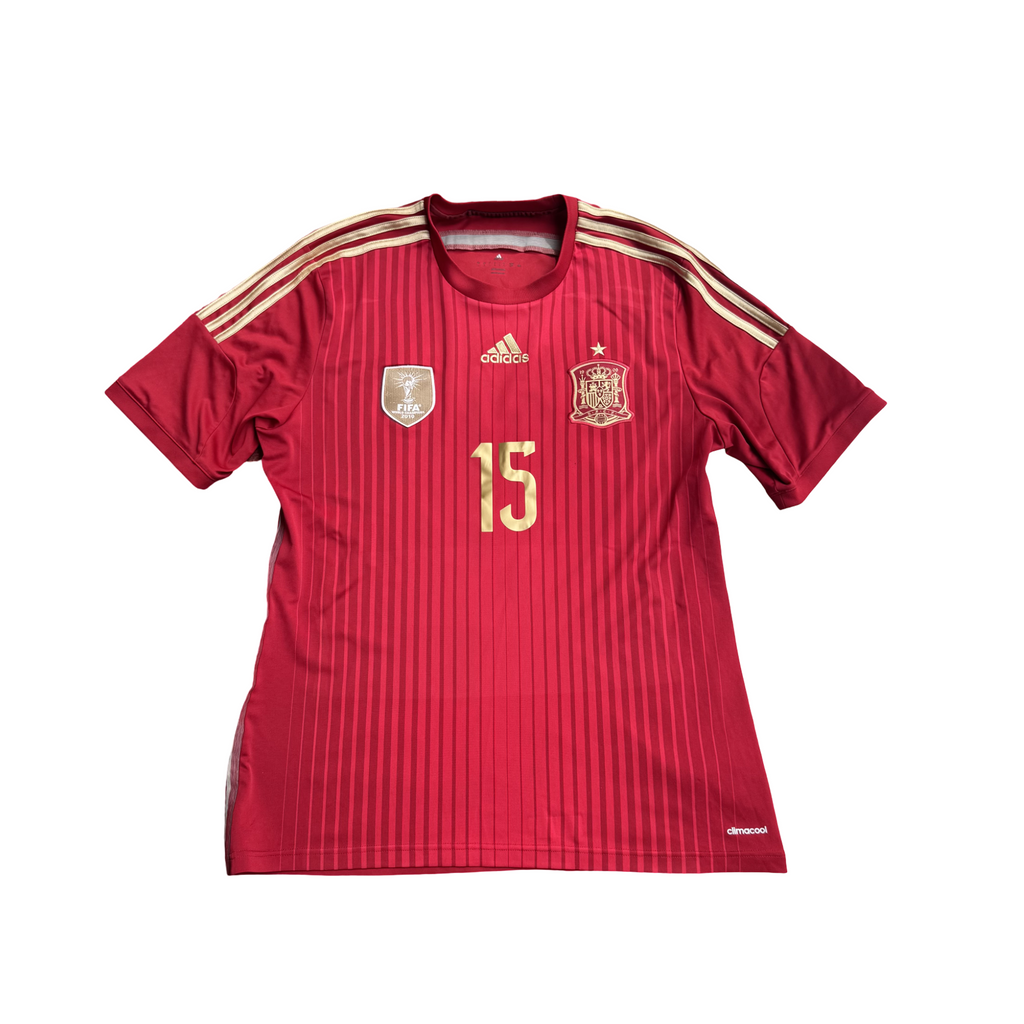 2014/16 Spain Home Size L Ramos - back view