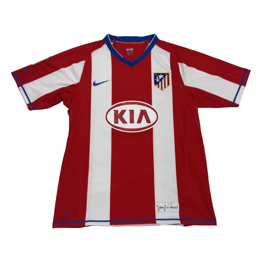 2007/08 Atletico Madrid Home Size M Aguero