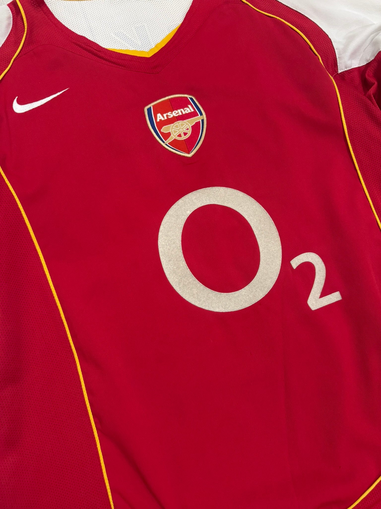 2004/05 Arsenal Home Size M Bergkamp