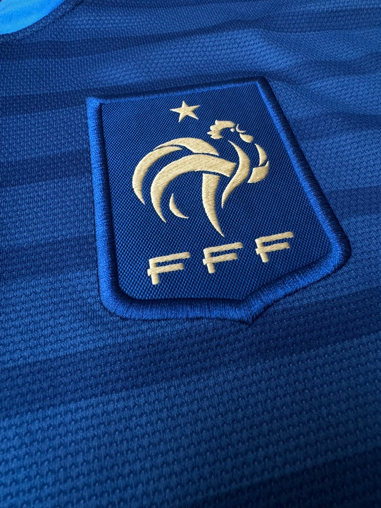 2012/13 France Home Size L Benzema - label detail