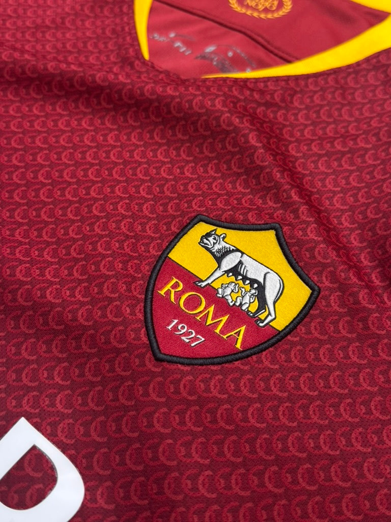 2018/19 AS Roma Home Size L - label detail