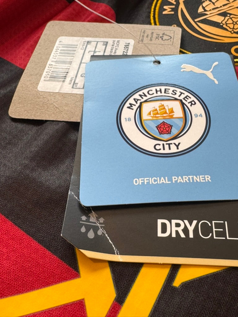 2022/23 Manchester City Away Size L Haaland BNWT