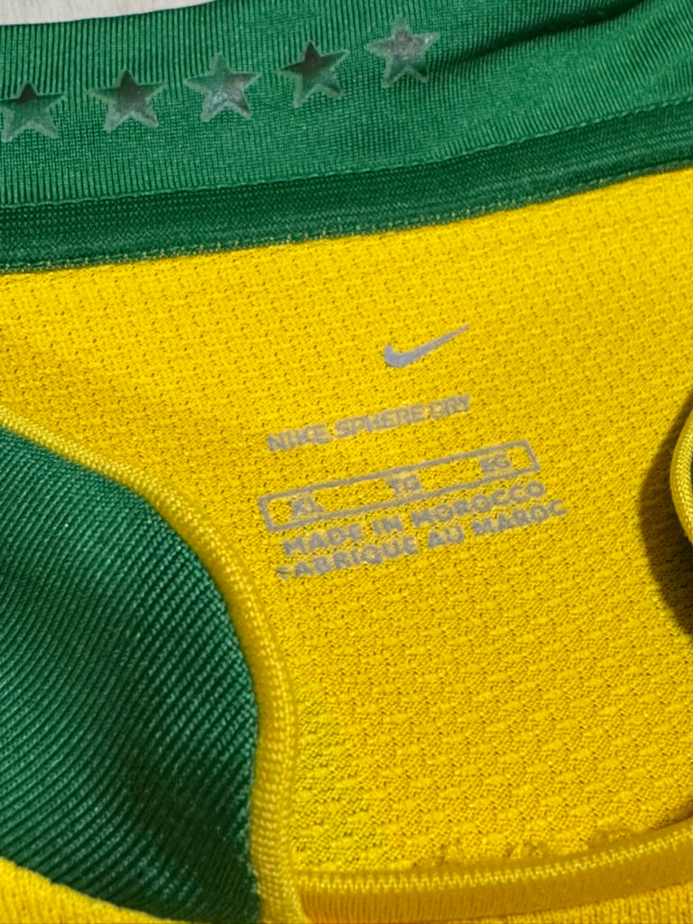 2006/07 Brazil Home Size XL Ronaldinho