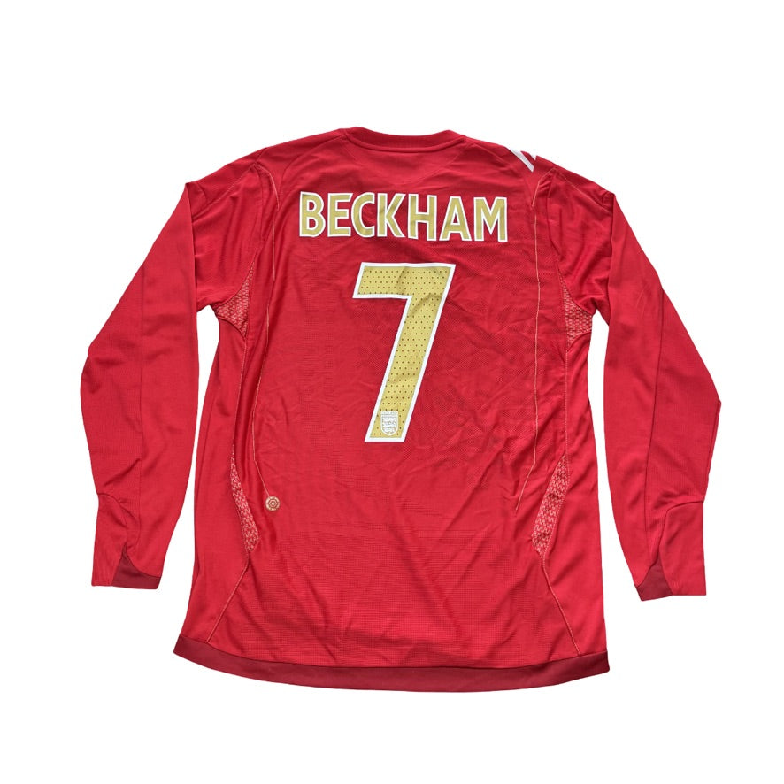 2006/07 England Away Size M Beckham