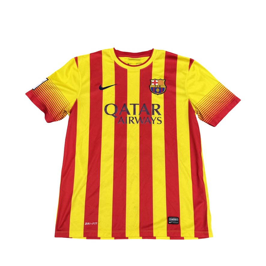 2013/15 FC Barcelona Away Size L Messi