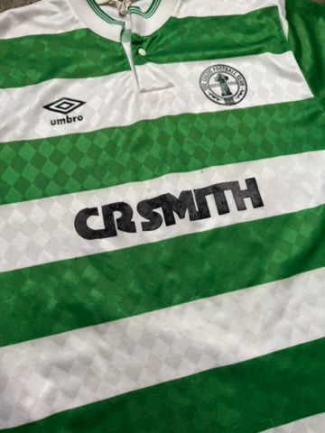 1987/89 Celtic FC Home Size S - close-up detail