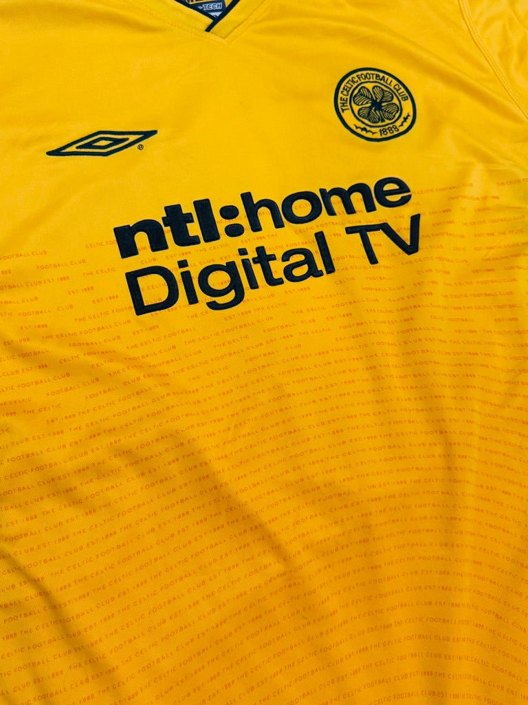 2002/03 Celtic FC Away Size M Larsson