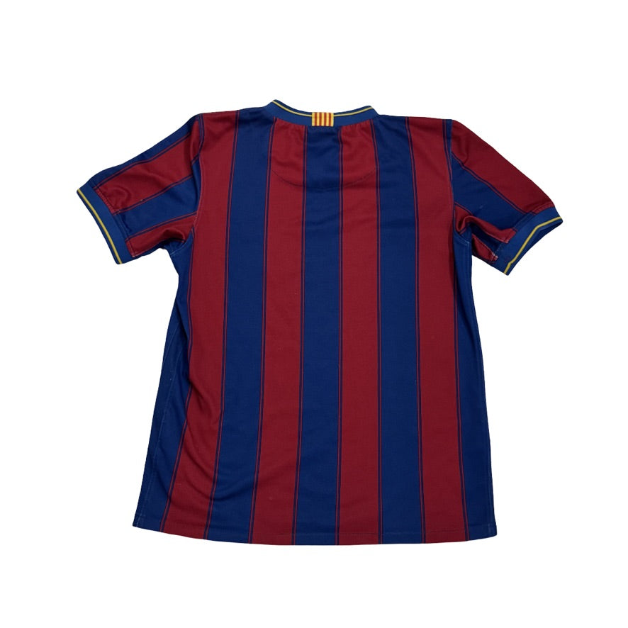 2009/10 FC Barcelona Home Size Youth M - back view