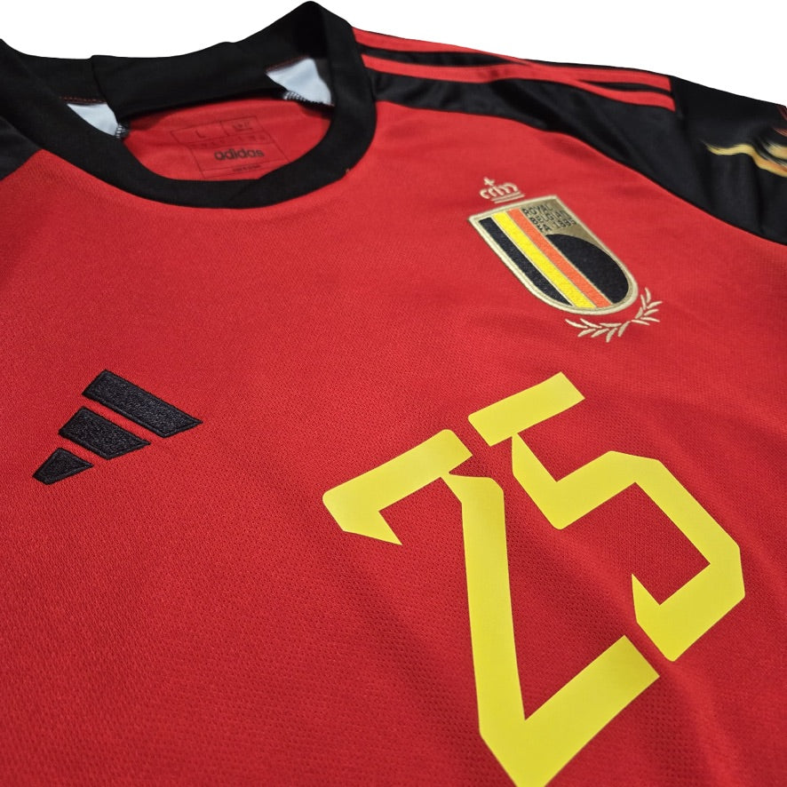 2022/23 Belgium Home Size L Doku - close-up detail
