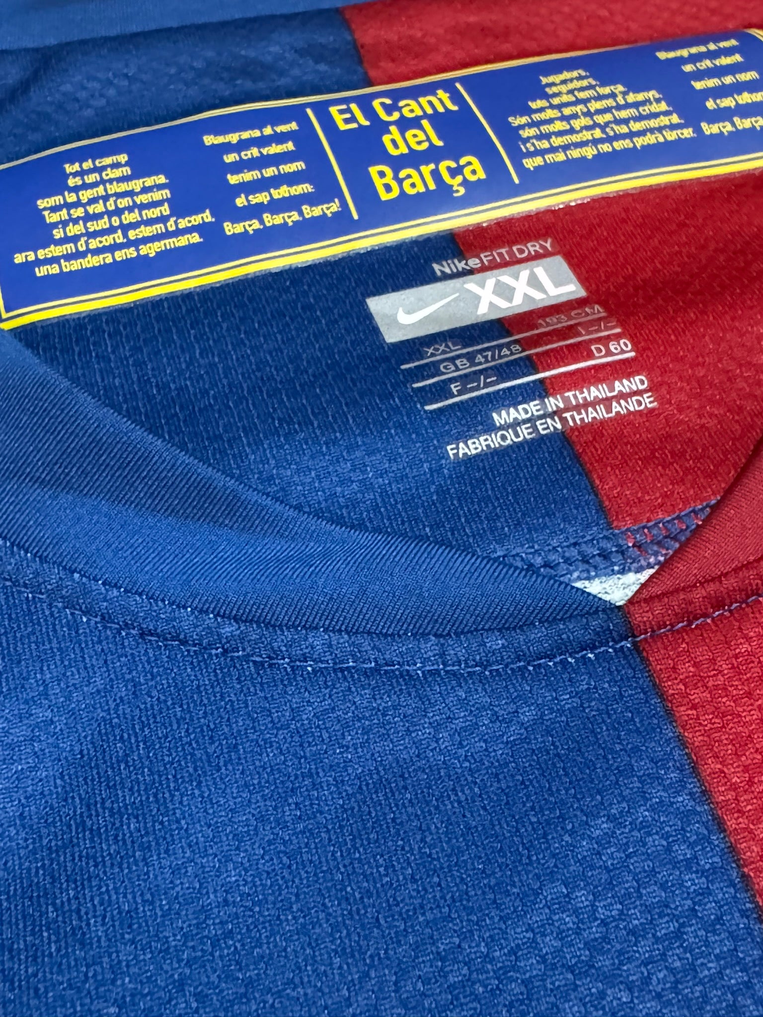 2008/09 Barcelona Home Size XXL Messi