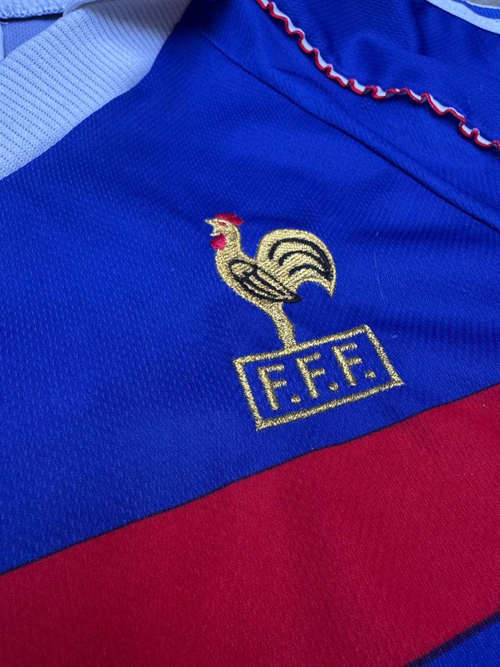 1998/00 France Home Size L - label detail