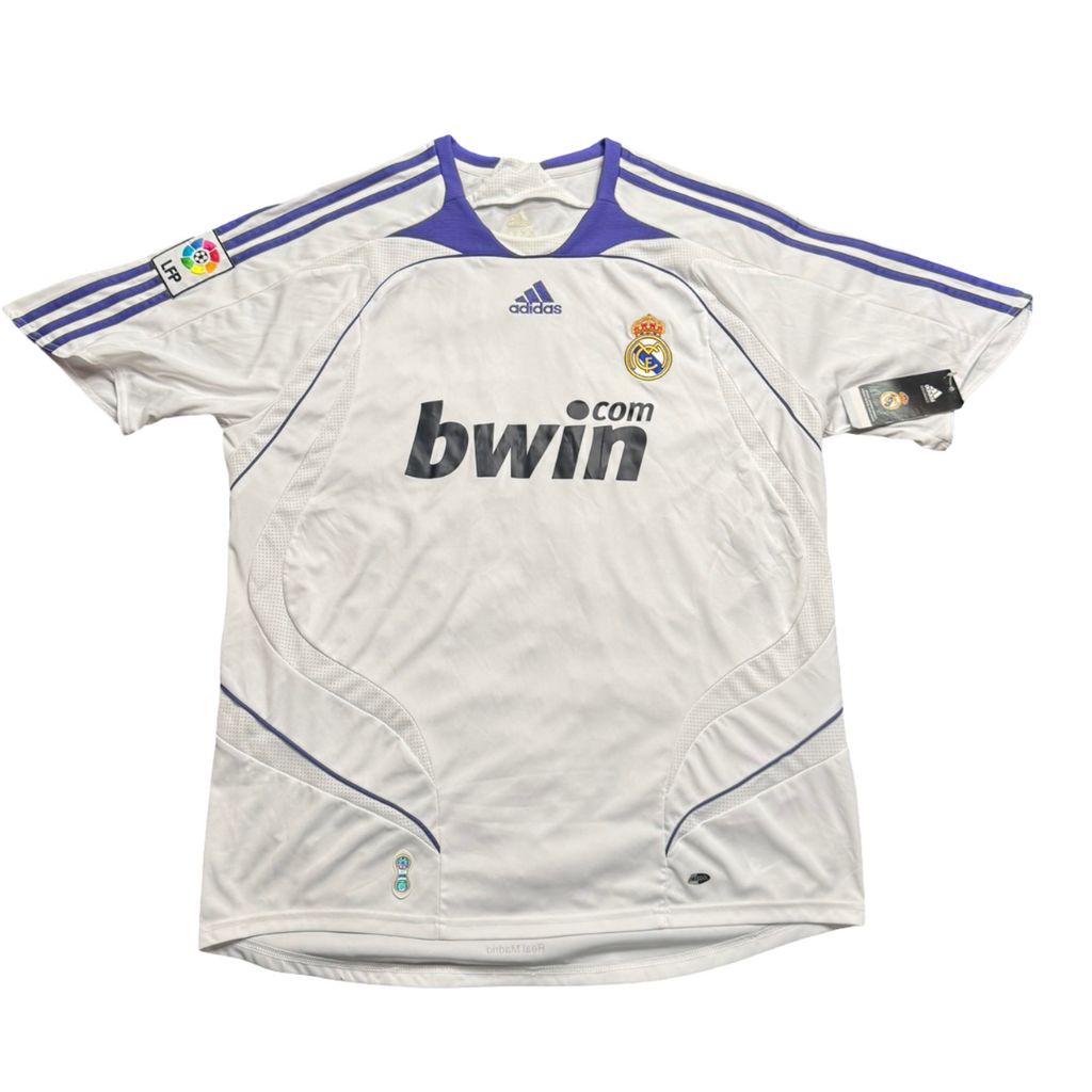 2007/08 Real Madrid Home Size XL Van Nistelrooy BNWT - back view