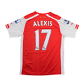 2014/15 Arsenal Home Size M Alexis - front view