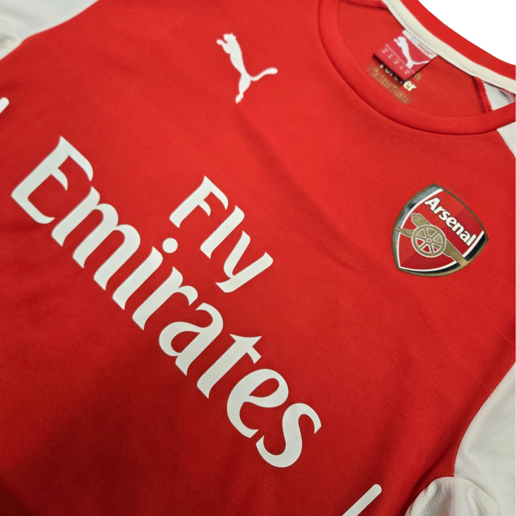 2014/15 Arsenal Home Size M Alexis - close-up detail