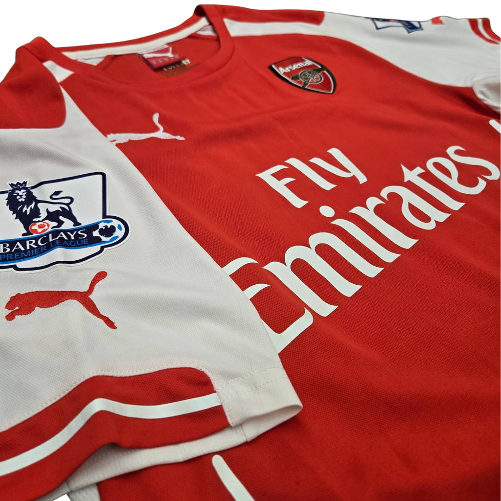 2014/15 Arsenal Home Size M Alexis - label detail