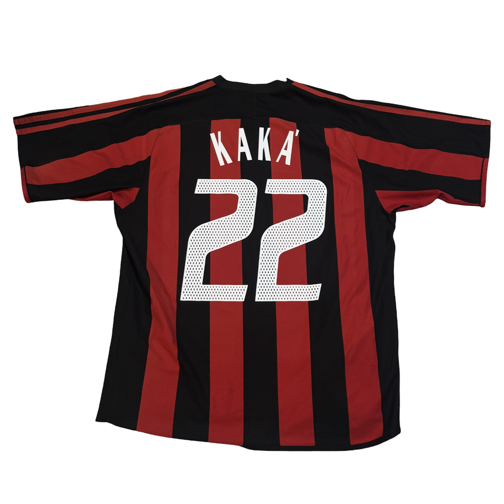 2003/04 AC Milan Home Size L Kaka (Player Issue)