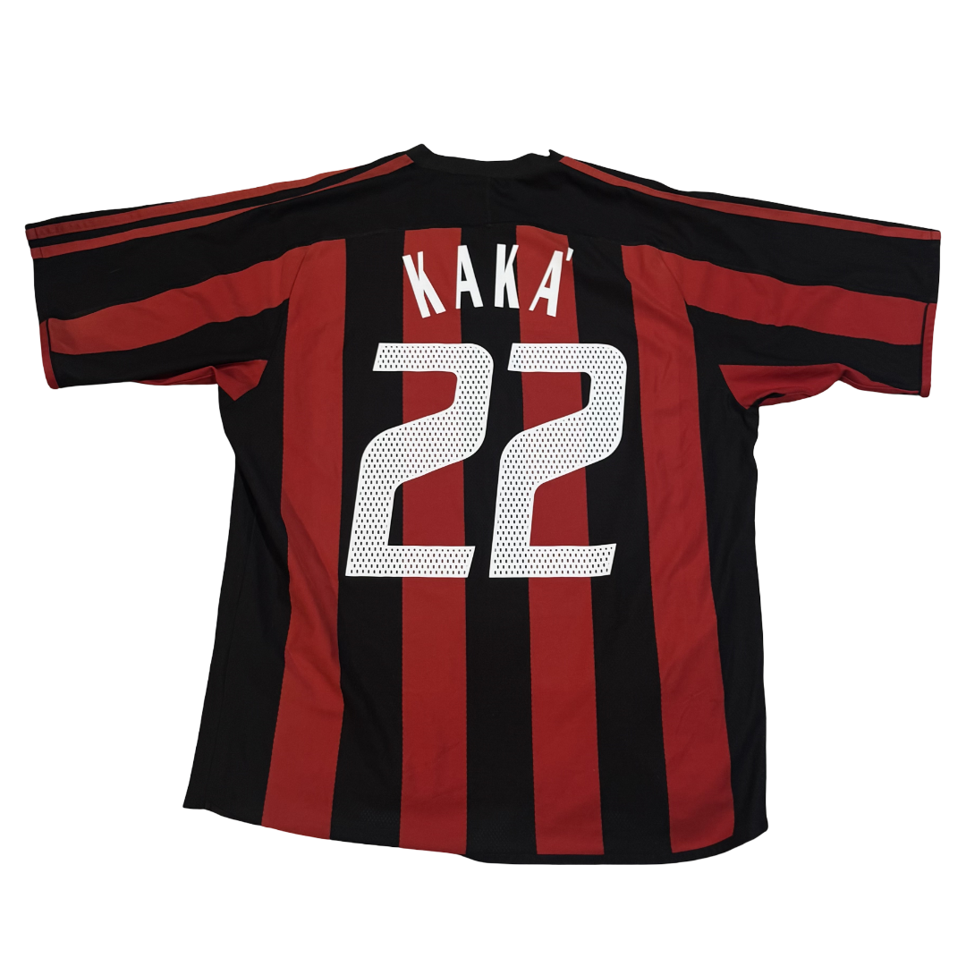 2003/04 AC Milan Home Size L Kaka (Player Issue)