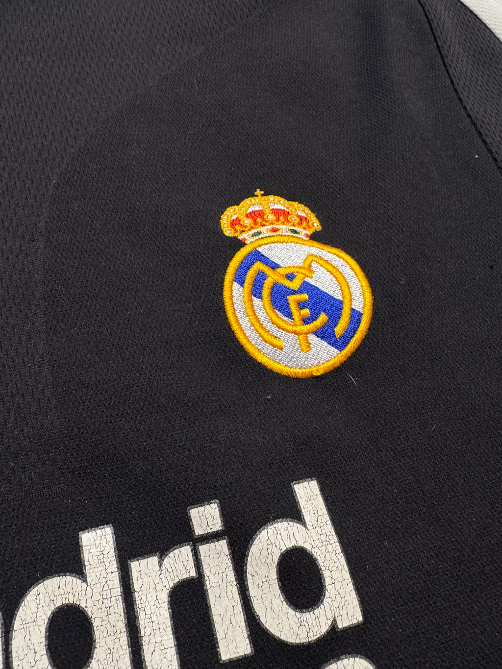 2001/02 Real Madrid Away Size XL R.Carlos - label detail