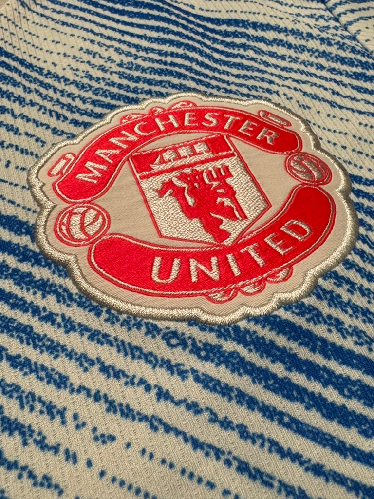 2021/22 Manchester United Away Size XS - label detail