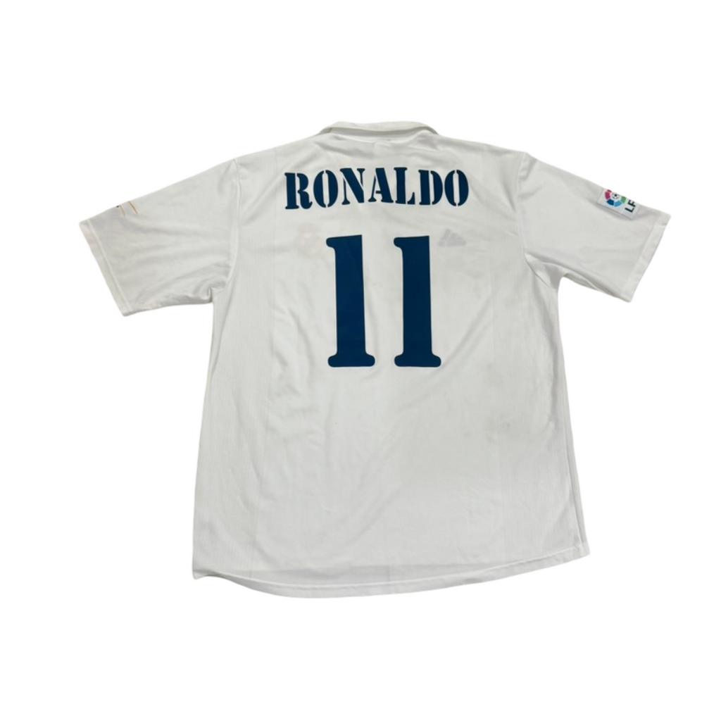 2002/03 Real Madrid Home Size XL Ronaldo