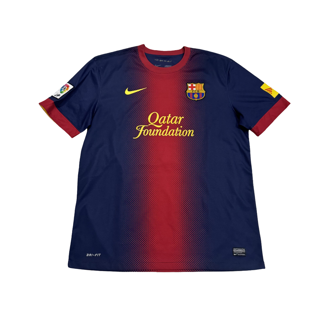 2012/13 FC Barcelona Home Size L David Villa
