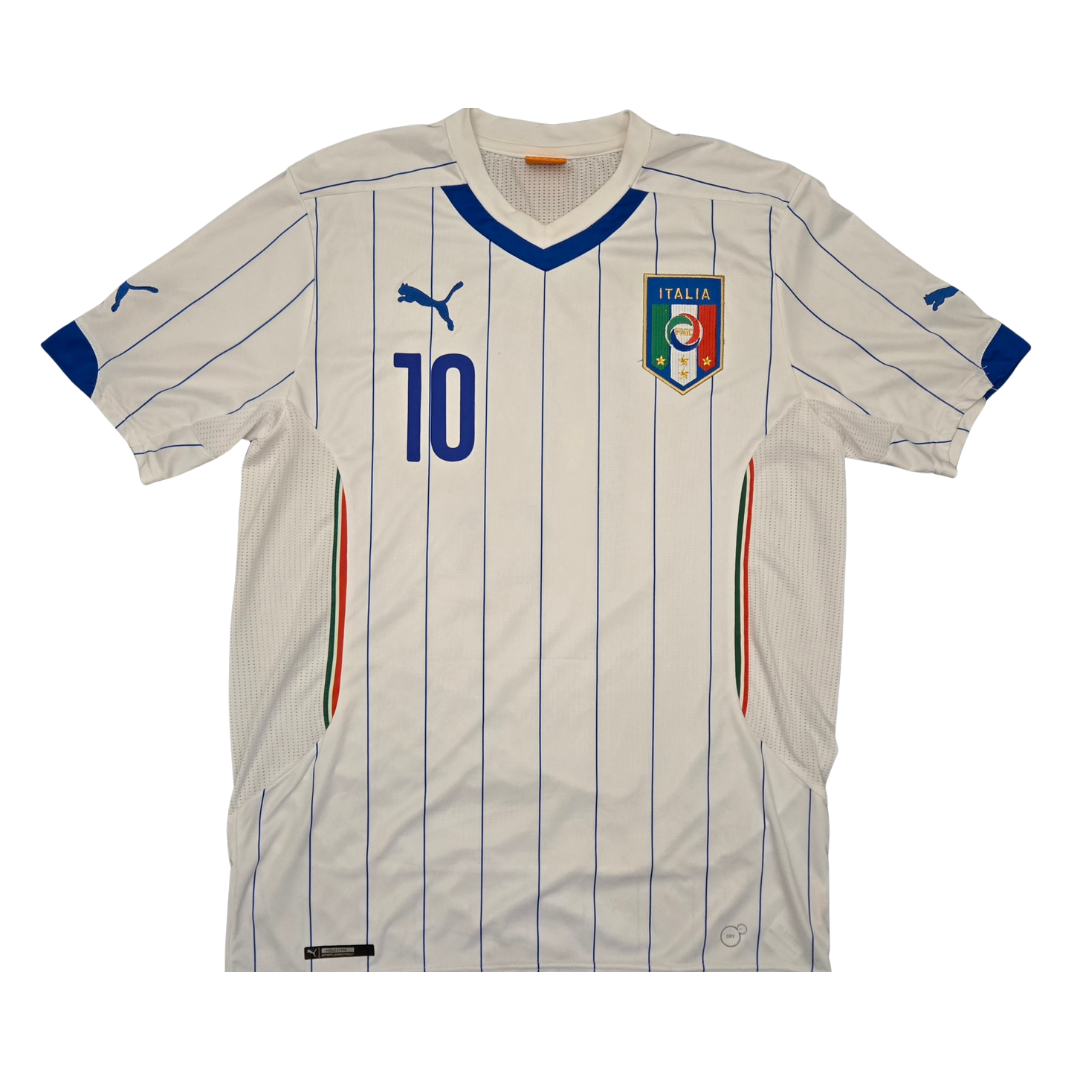 2014/15 Italy Away Size M Cassano - back view
