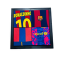 Upcycled Art: Barça - front view