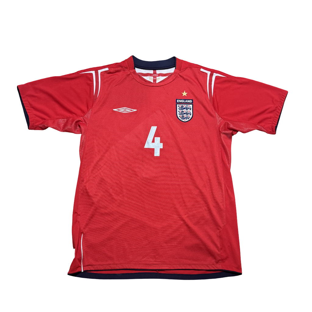 2004/06 England Away Size M Gerrard