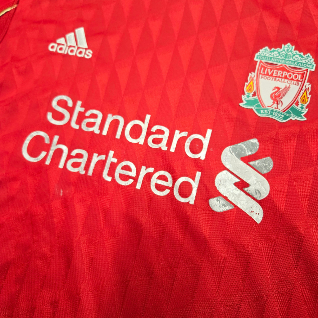 2010/12 Liverpool Home Size M - close-up detail