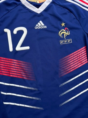 2010/11 France Home Size S Henry - close-up detail