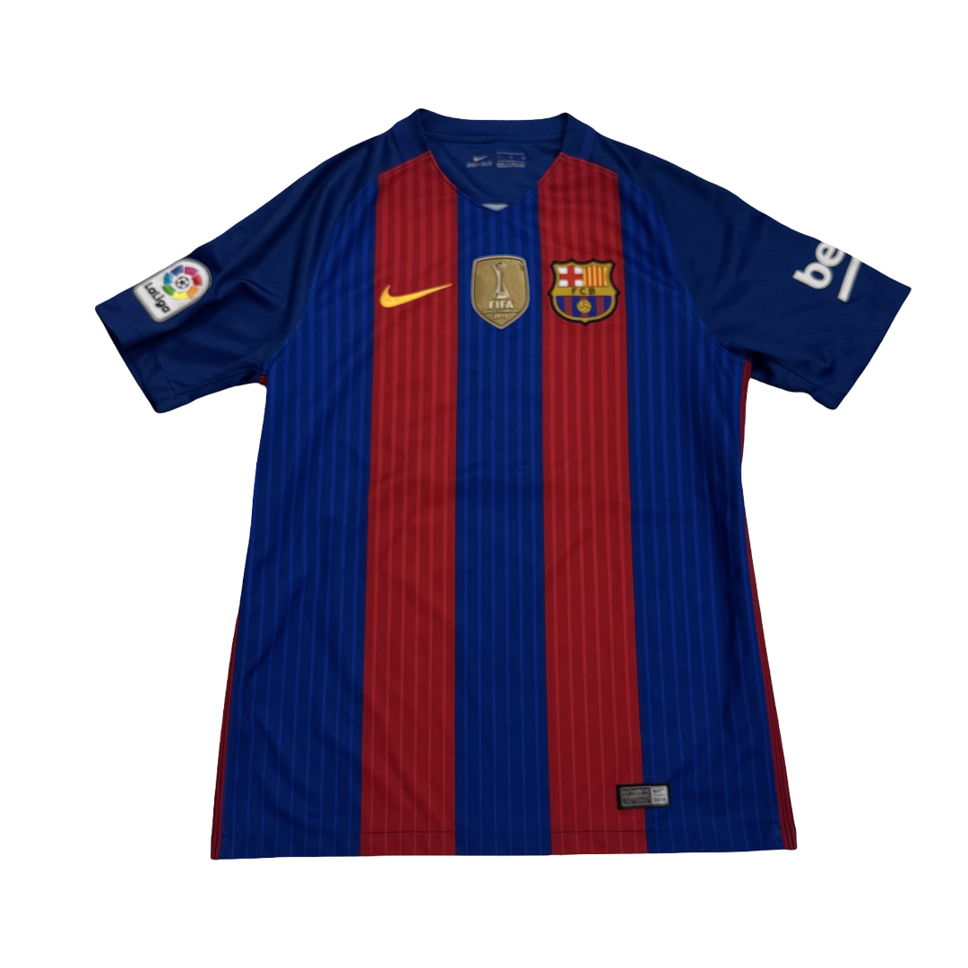 2016/17 FC Barcelona Home Size M Messi