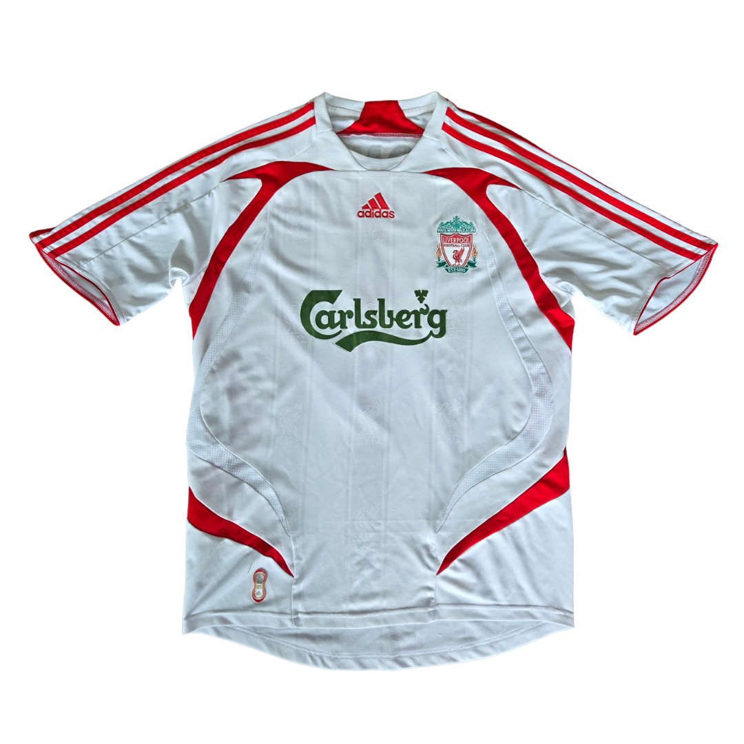 2007/08 Liverpool Away Size L Alonso - back view