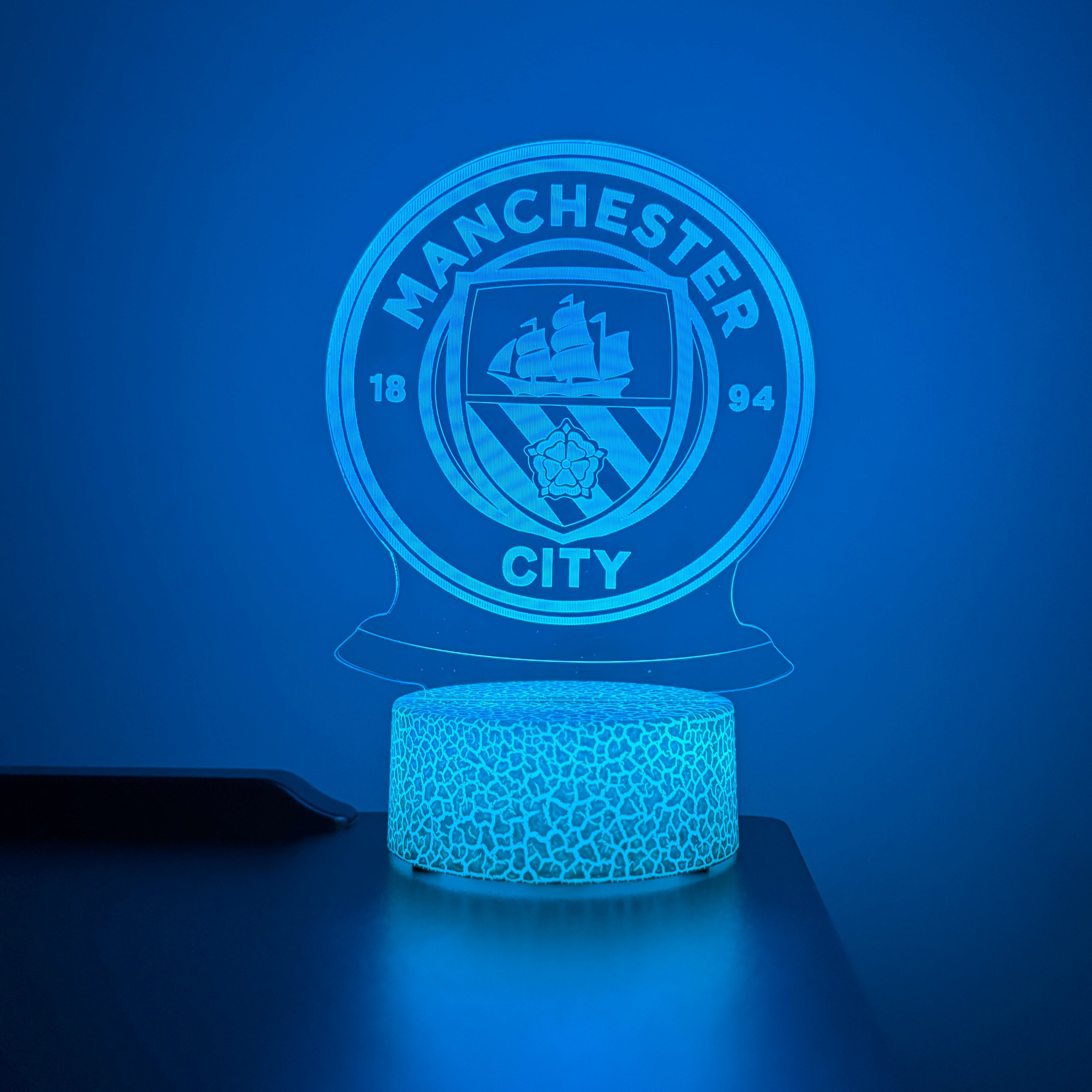 Manchester City FC LED Lamp