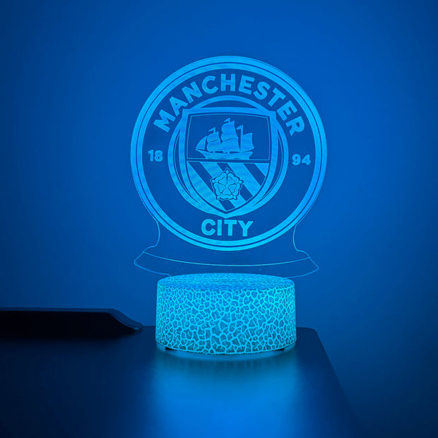 Manchester City FC LED Lamp