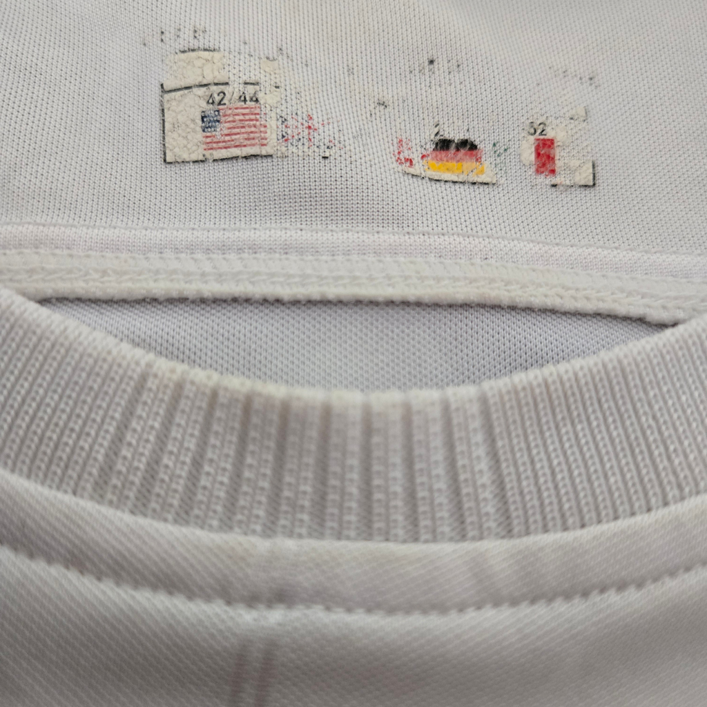 2003/04 Liverpool Away Size L Kewell L/S - label detail