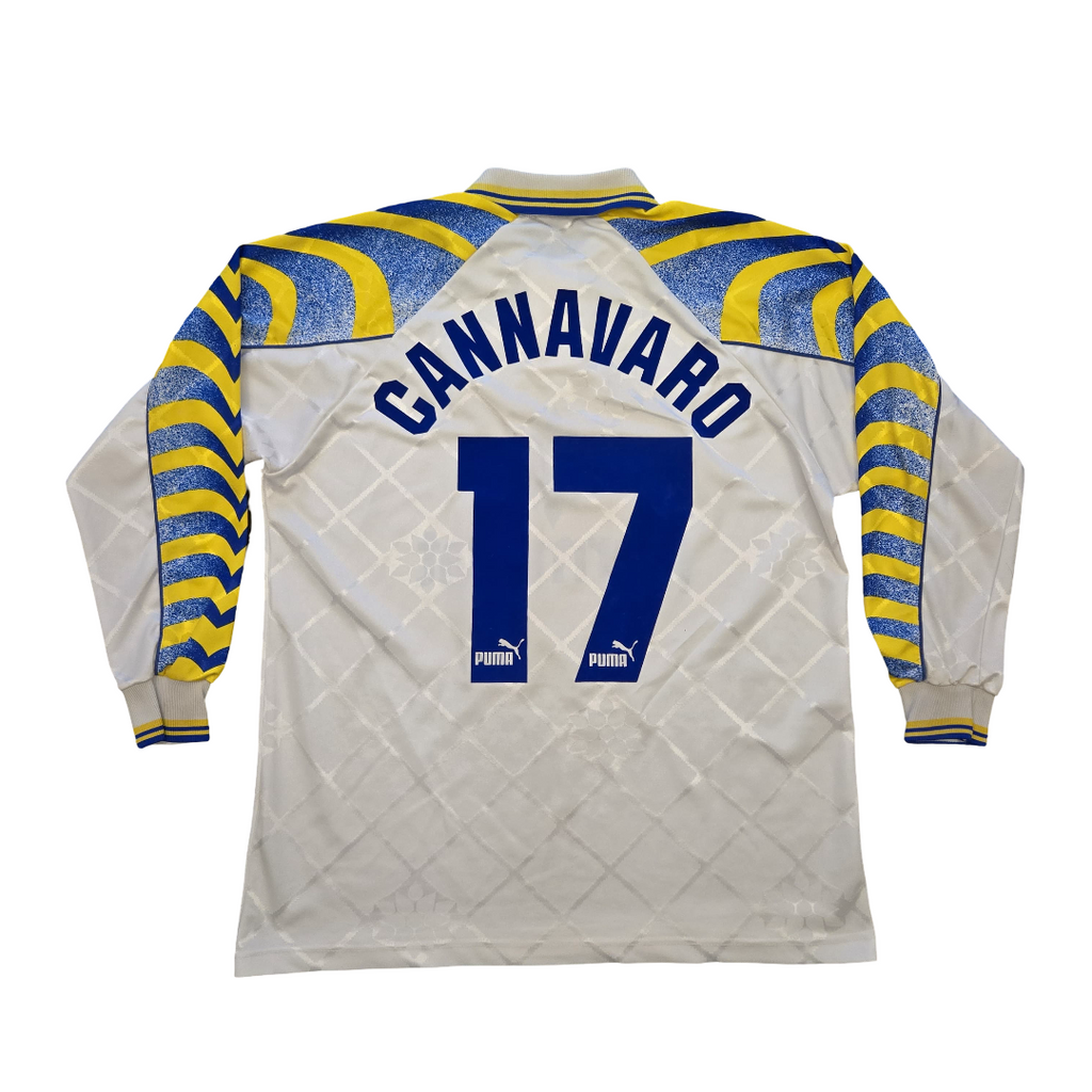 1995/97 Parma Calcio Home Size L Cannavaro L/S