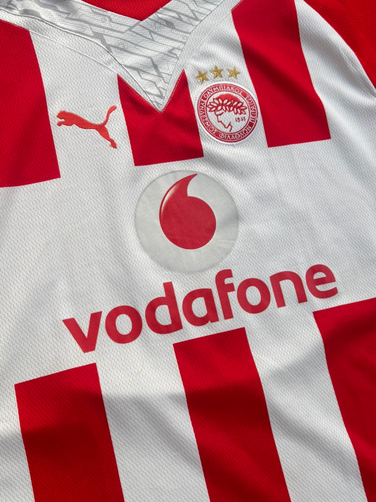 2007/08 Olympiacos Home Size XL - close-up detail