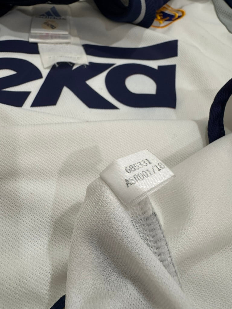 2000/01 Real Madrid Home Size M