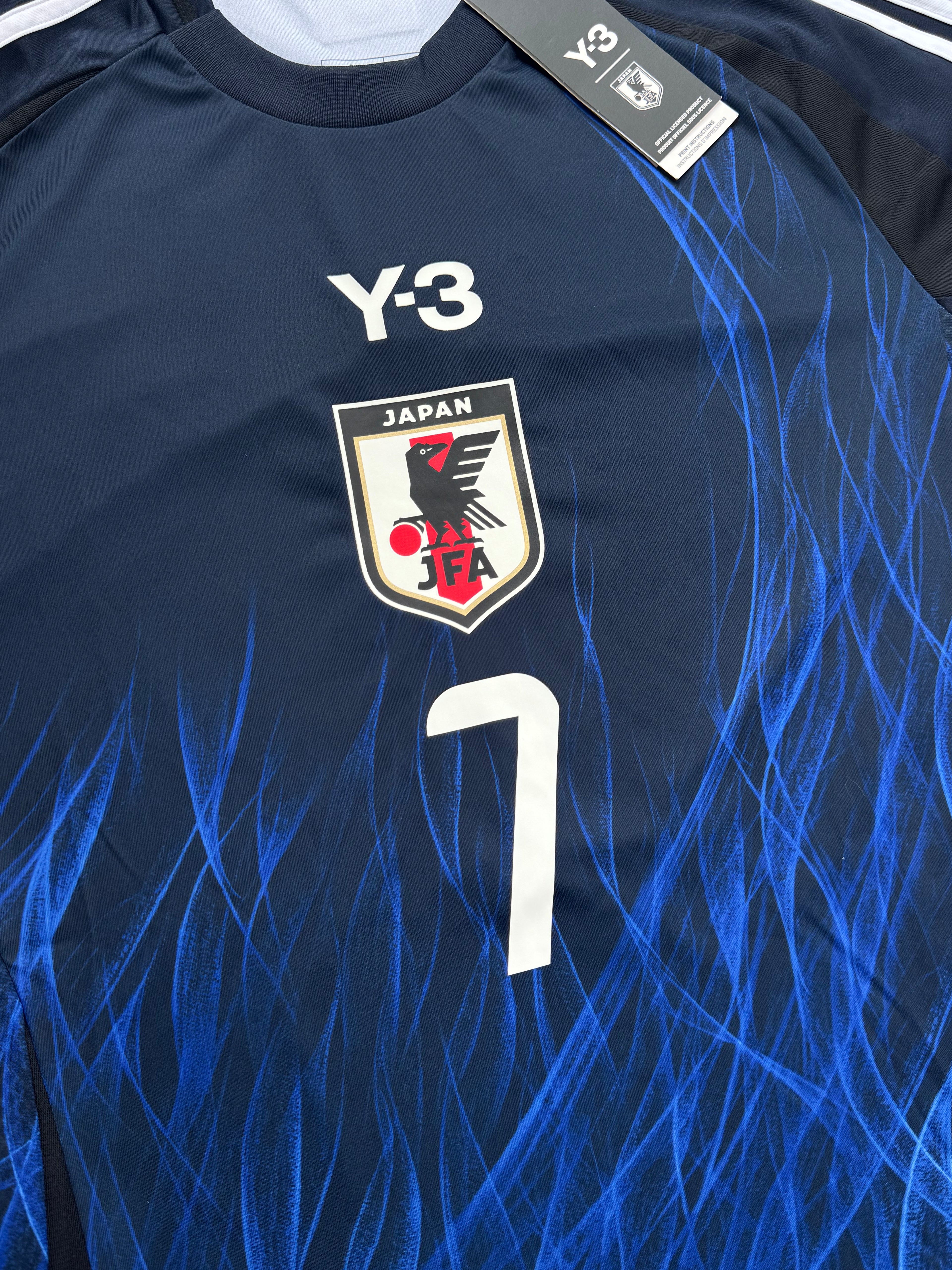 2024/25 Japan Home Size M NWT Mitoma - close-up detail