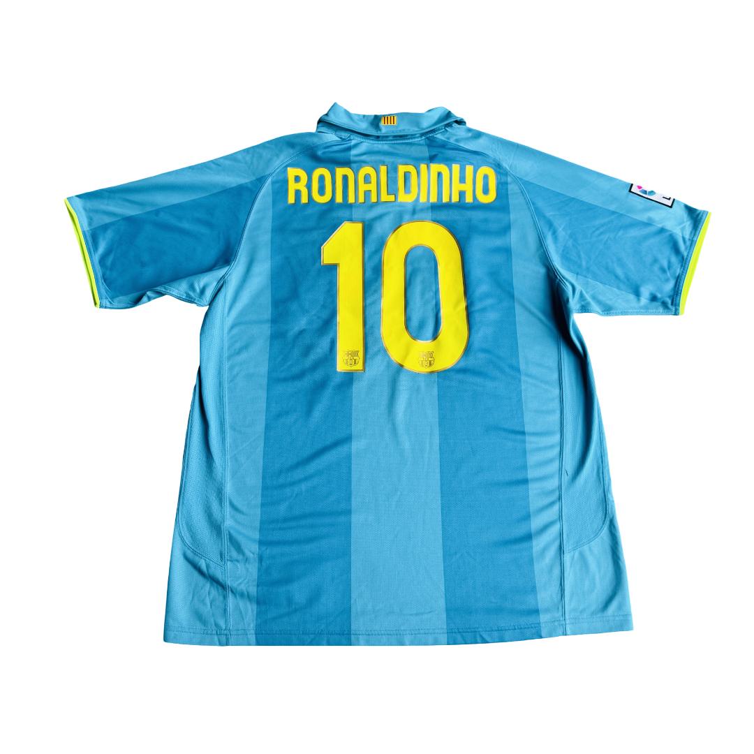 2007/08 FC Barcelona Away Size XL Ronaldinho