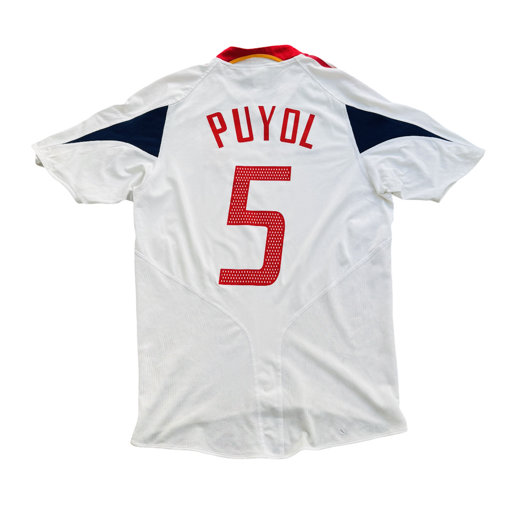 2004/06 Spain Away Size M Puyol - front view