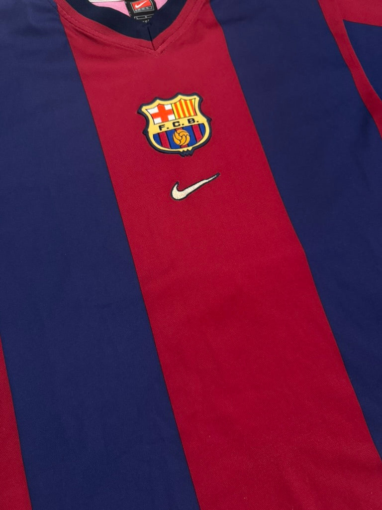 1998/99 FC Barcelona Home Size L Guardiola