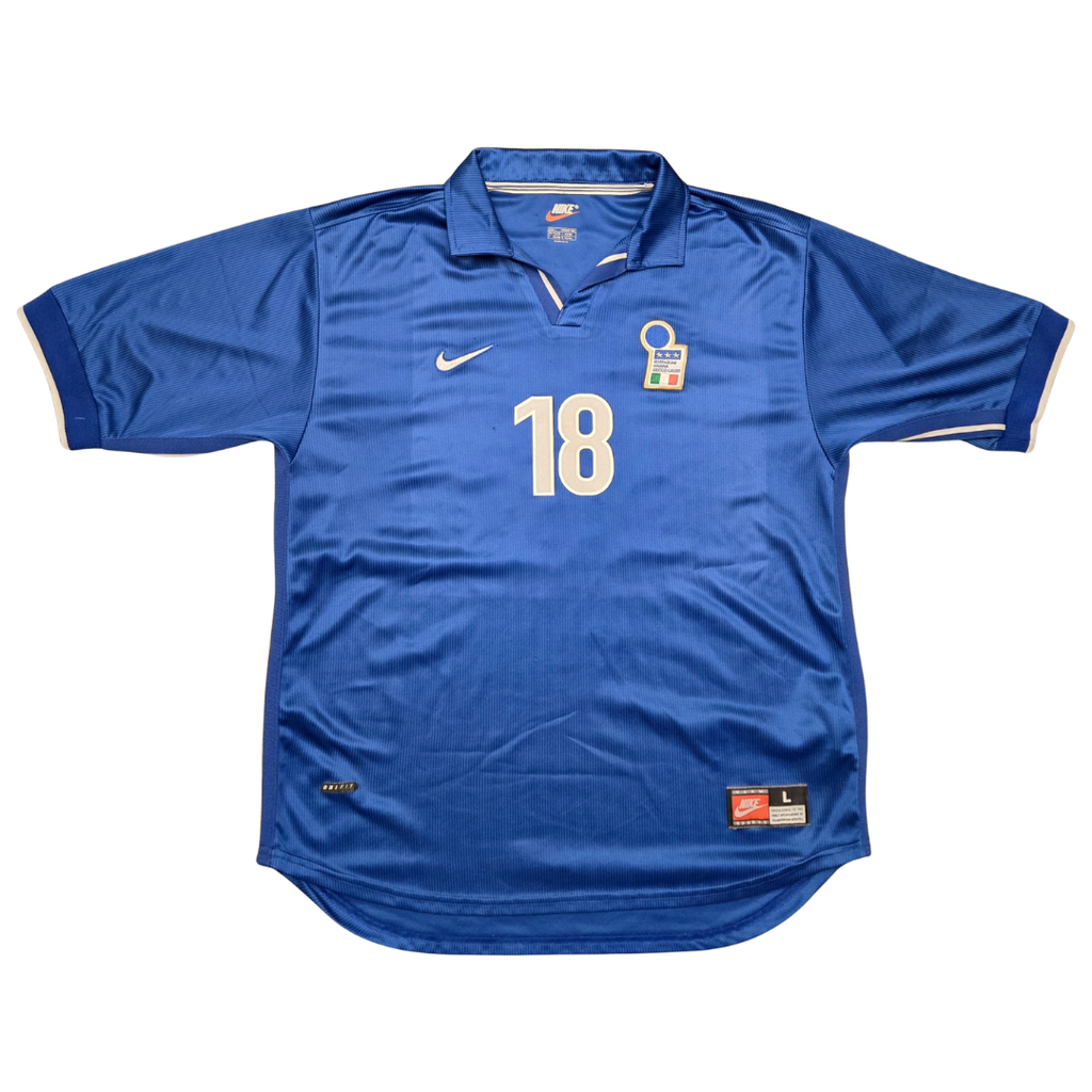 1997/98 Italy Home Size L Baggio - back view