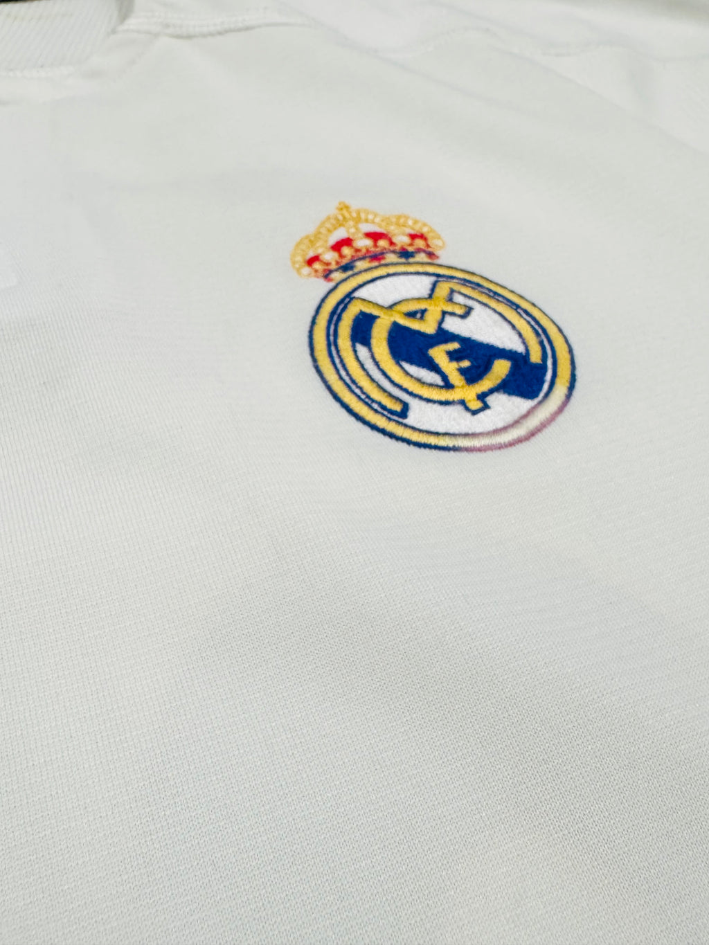 2003/04 Real Madrid Home Size S Beckham - label detail